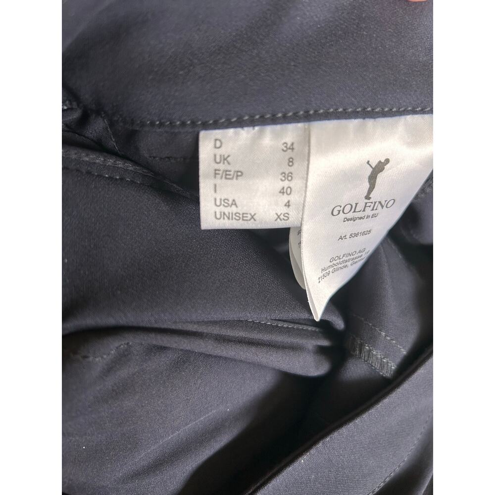 Golfino women’s navy blue slim tailored stretchy golf pants size 4 - Picture 5 of 12